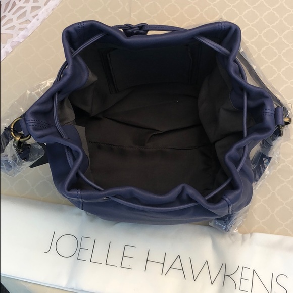 Joelle Hawkins by Treesje Blue Bucket Bag.16260 - Picture 4 of 6